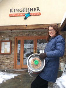 Cider Delivery to Halcyon Hotsprings